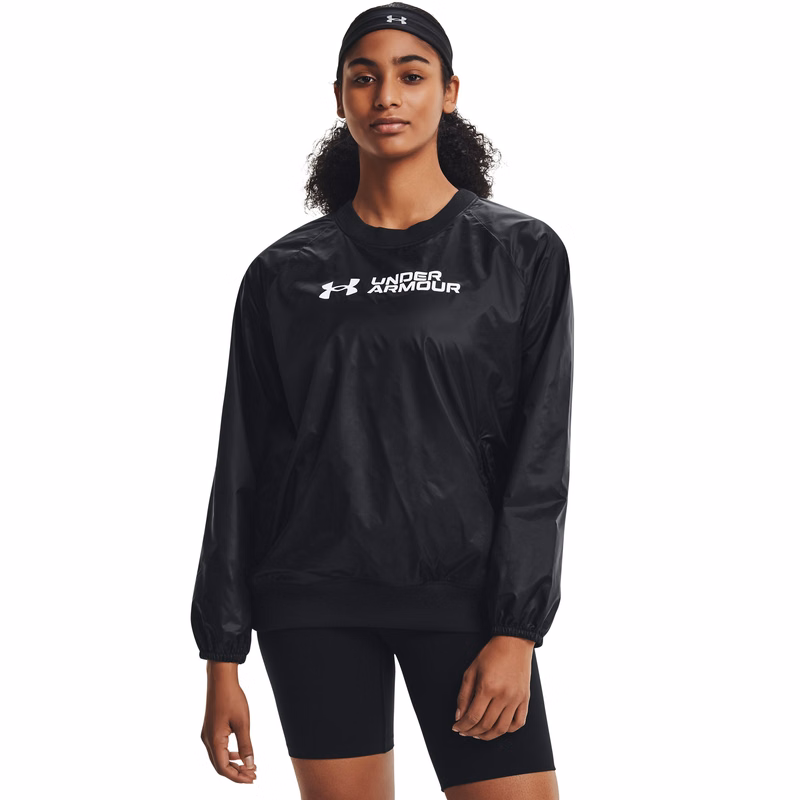 Women's UA RUSH Woven Shine Crew 