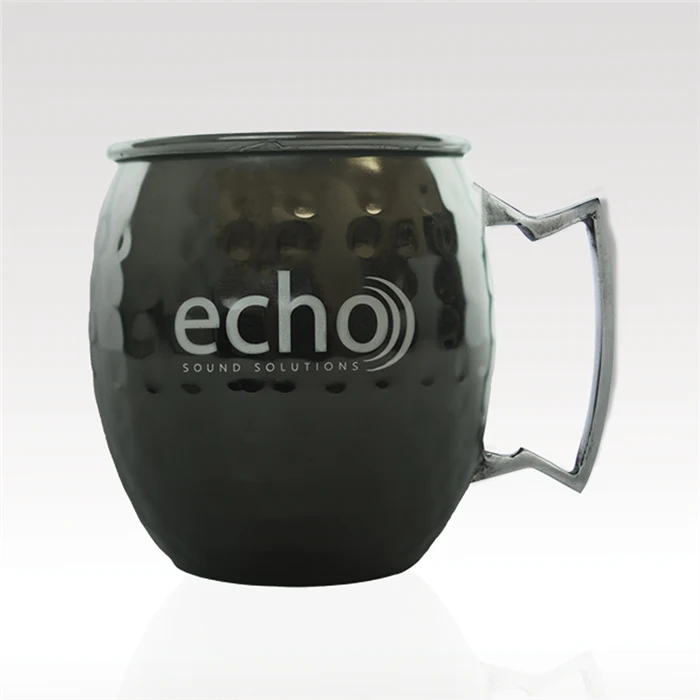Moscow Mule Mug - Hammered Gunmetal 1