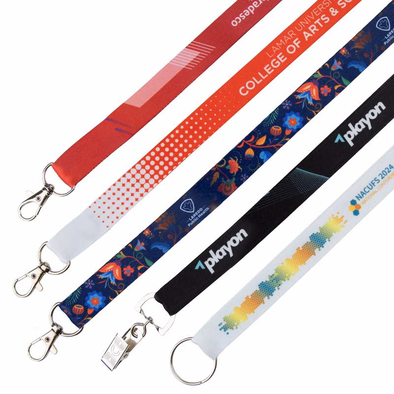 3/4" Dye Sublimated Lanyard - 3 Day Rush Production