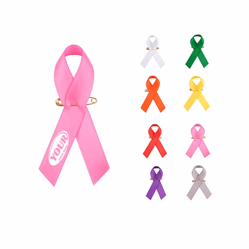 Breast Cancer Awareness Ribbon w/Pin