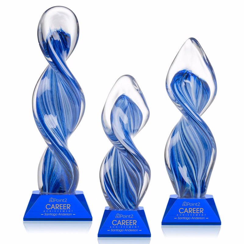 Bonavista Award on Sheffield Base - Blue