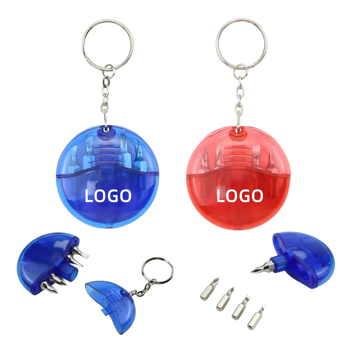 Mini Screwdriver Set With Keychain 1