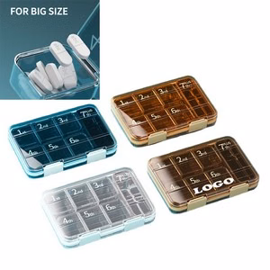 Weekly Pill Box With 7 Compartments