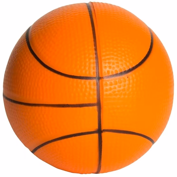 2.5" Basketball Stress Reliever
