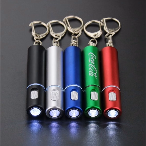 Custom LED Light-Up Key Light with Full-Color Logo — Employee Giveaway