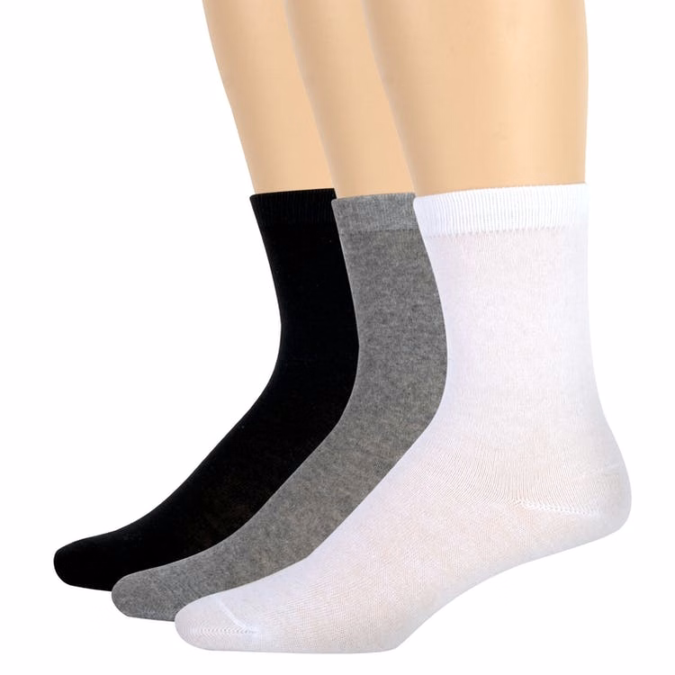 Women's Crew Socks - Size 9-11 100 Pairs