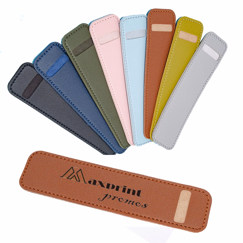 Elegant PU Leather Pen Holder