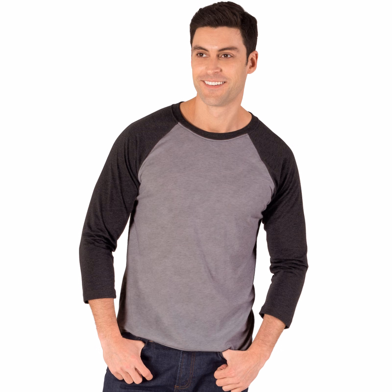 Adult 3/4 Sleeve Triblend Baseball T-Shirt