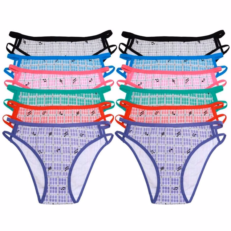 Classic Cotton High-Cut Panties Assorted Colors
