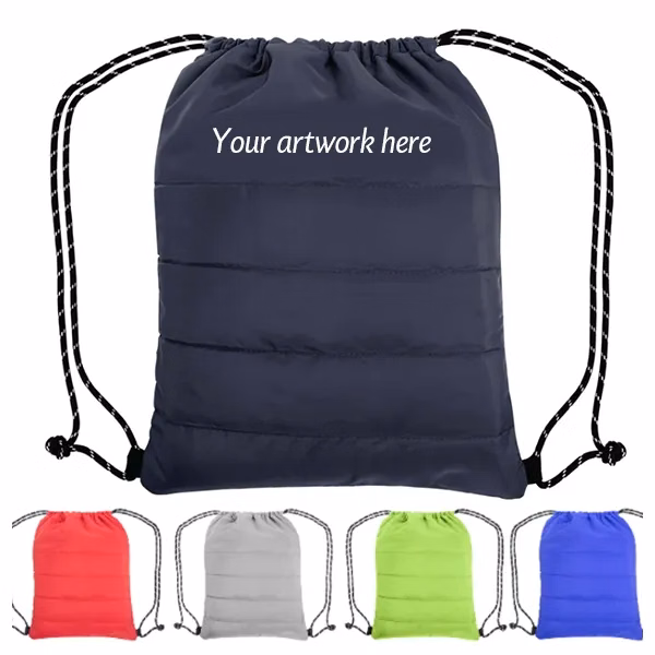 Puffy Cinch Top Backpack -13.5x17