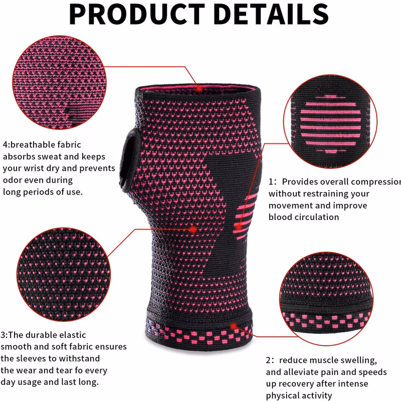 Breathable And Sweat-Absorbing Carpal Tunnel Wrist Brace