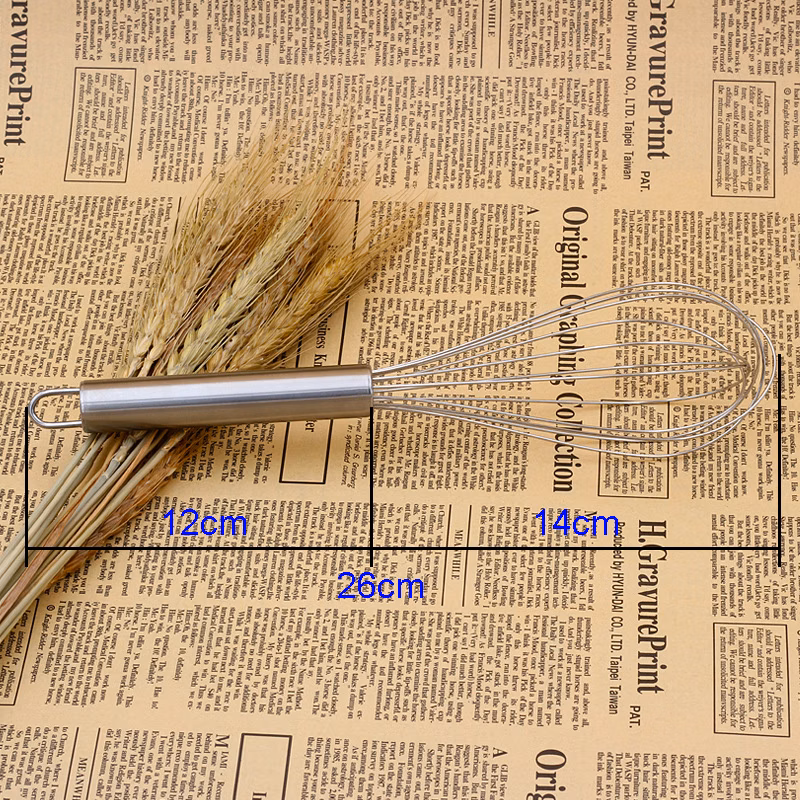 10" Stainless Egg Whisk