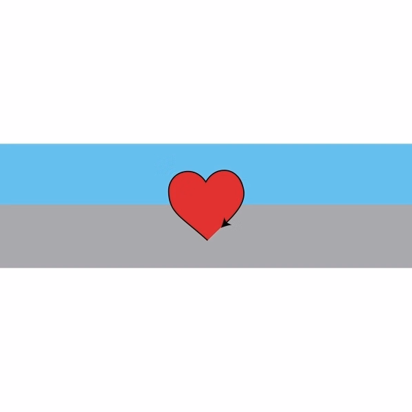 Autosexual Window Decals 3" x 10"