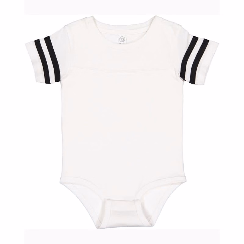 Rabbit Skins Infant Football Bodysuit