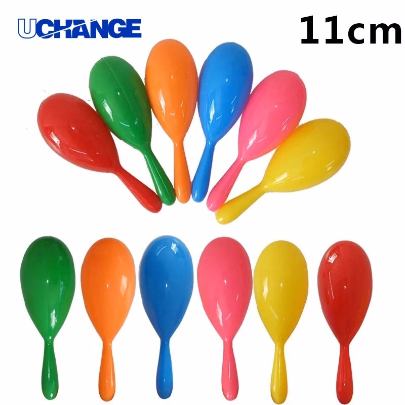 Neon Colorful Maraca Noisemaker for Events