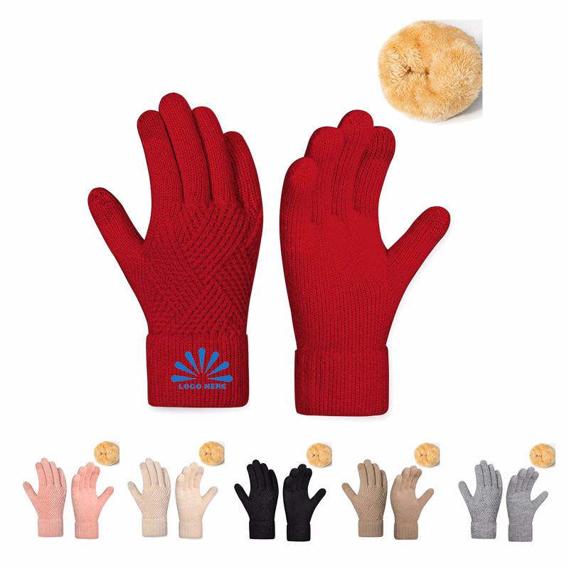 Touchscreen Stretch Knitted Gloves