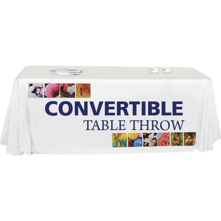 Convertible Premium Dye Sublimated Full Table Throw 1