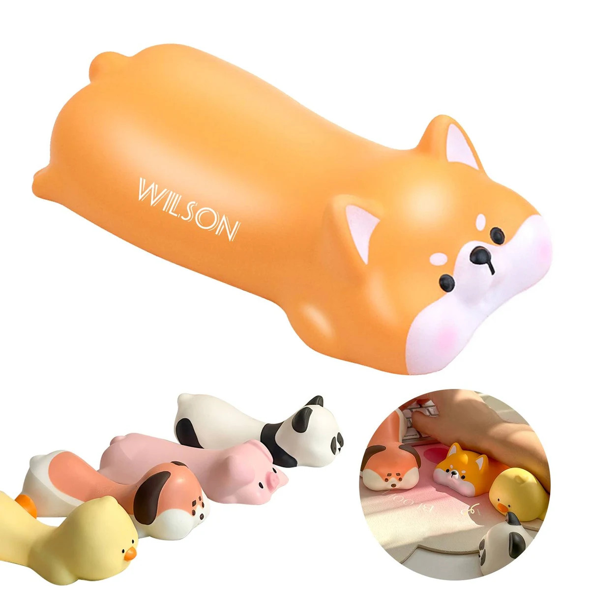 Stress Relief Unzip Mouse Wrist Pad 1