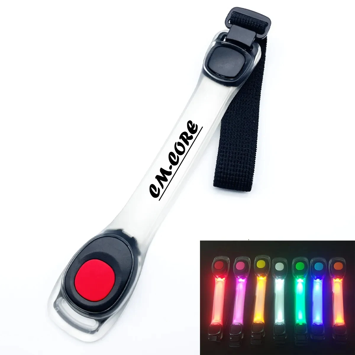 LED Adjustable Wearable Up Armband Safety Light 1