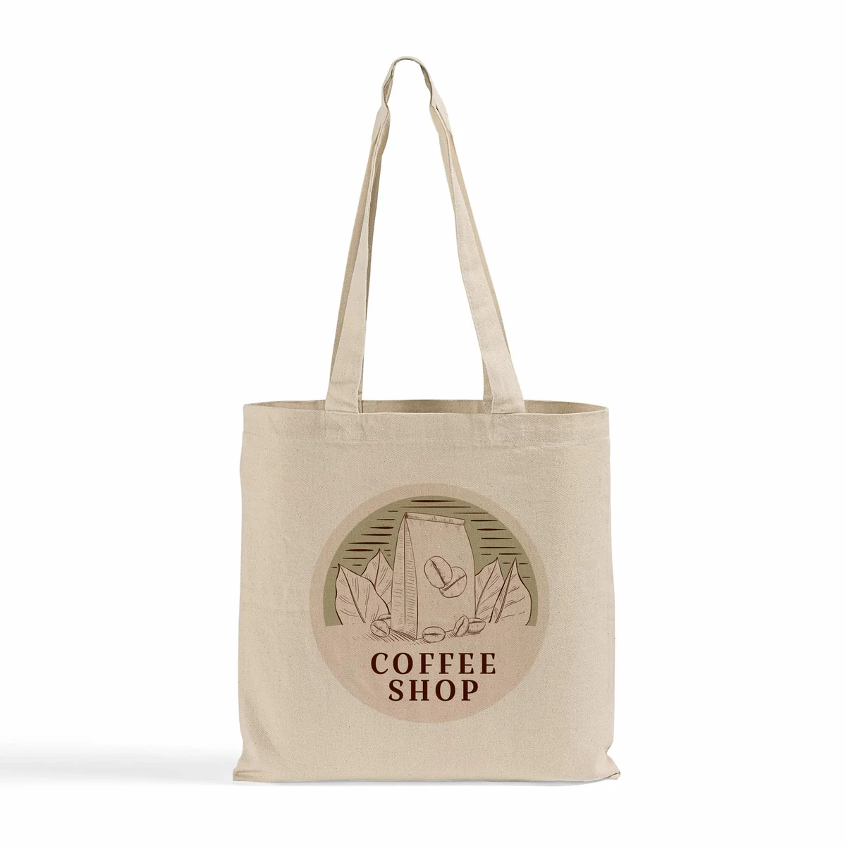 Convention Canvas Tote Bag, custom tote bag with logo imprint 1