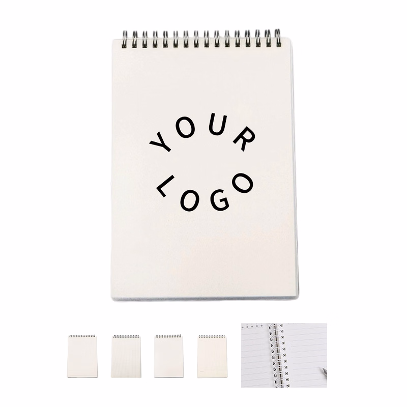 A7 Top Spiral Pocket Memo Book With Polypropylene Cover