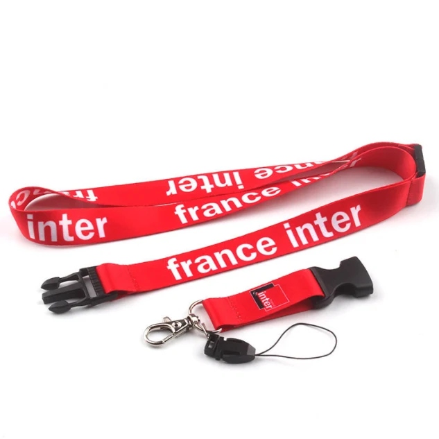 Safety Breakaway Lanyards, Sublimated Lanyard Quick Release 1