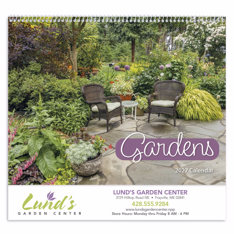 Triumph® Calendars Gardens Calendar