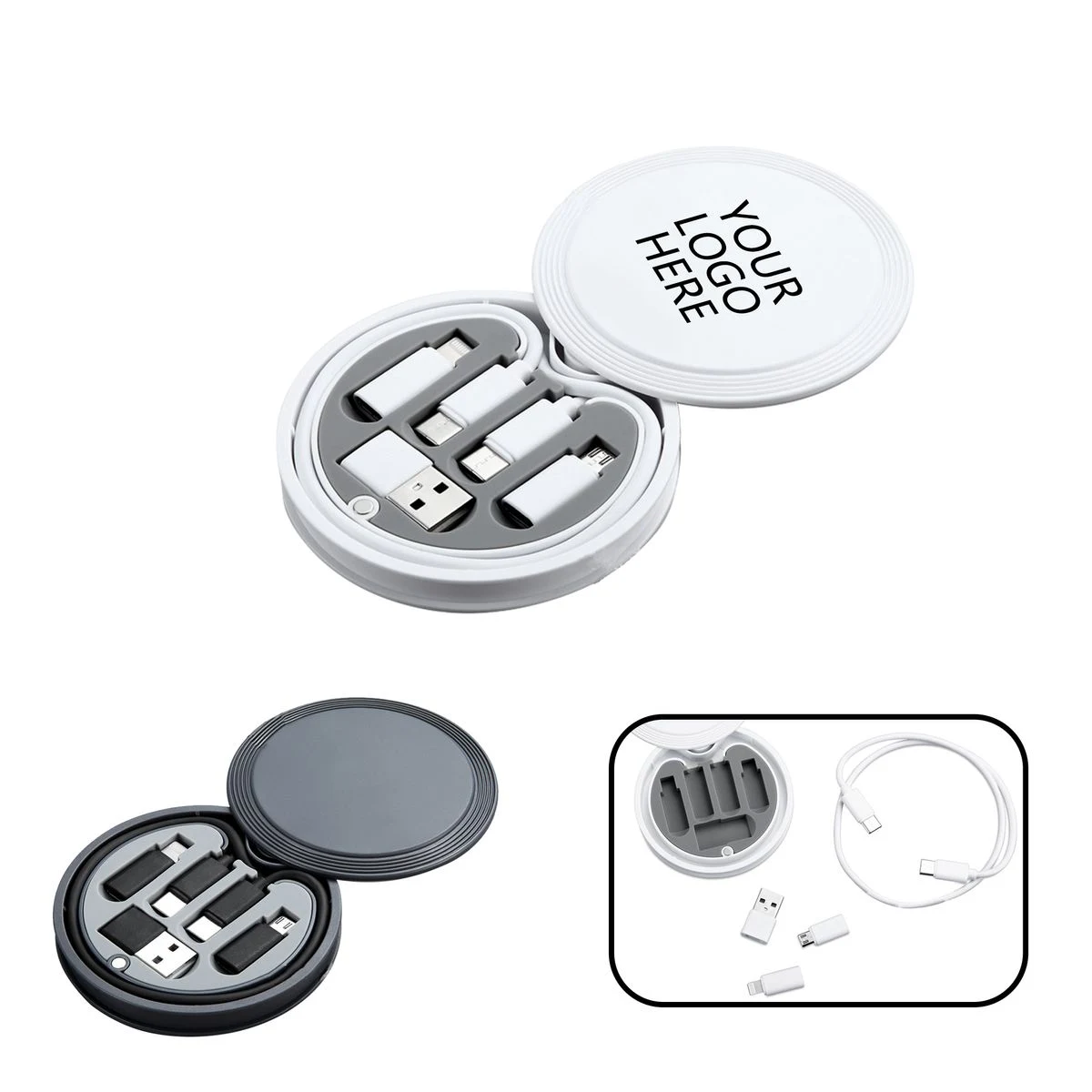Portable 60W Charger Organizer Case 1