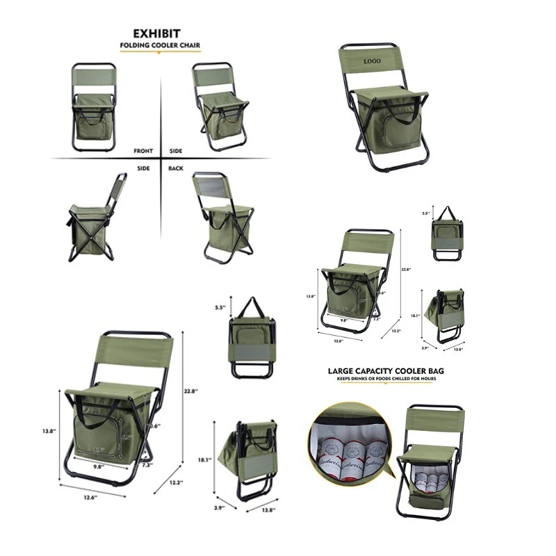 3-in-1 leisure camping fishing chair 1