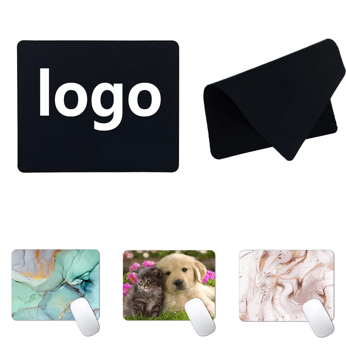 Full Color Rectangle Waterproof Mouse Pad 1