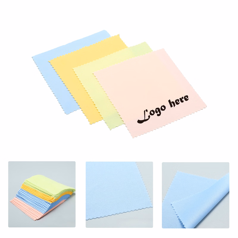 MOQ50 Soft Microfiber Cleaning Cloth For Glasses