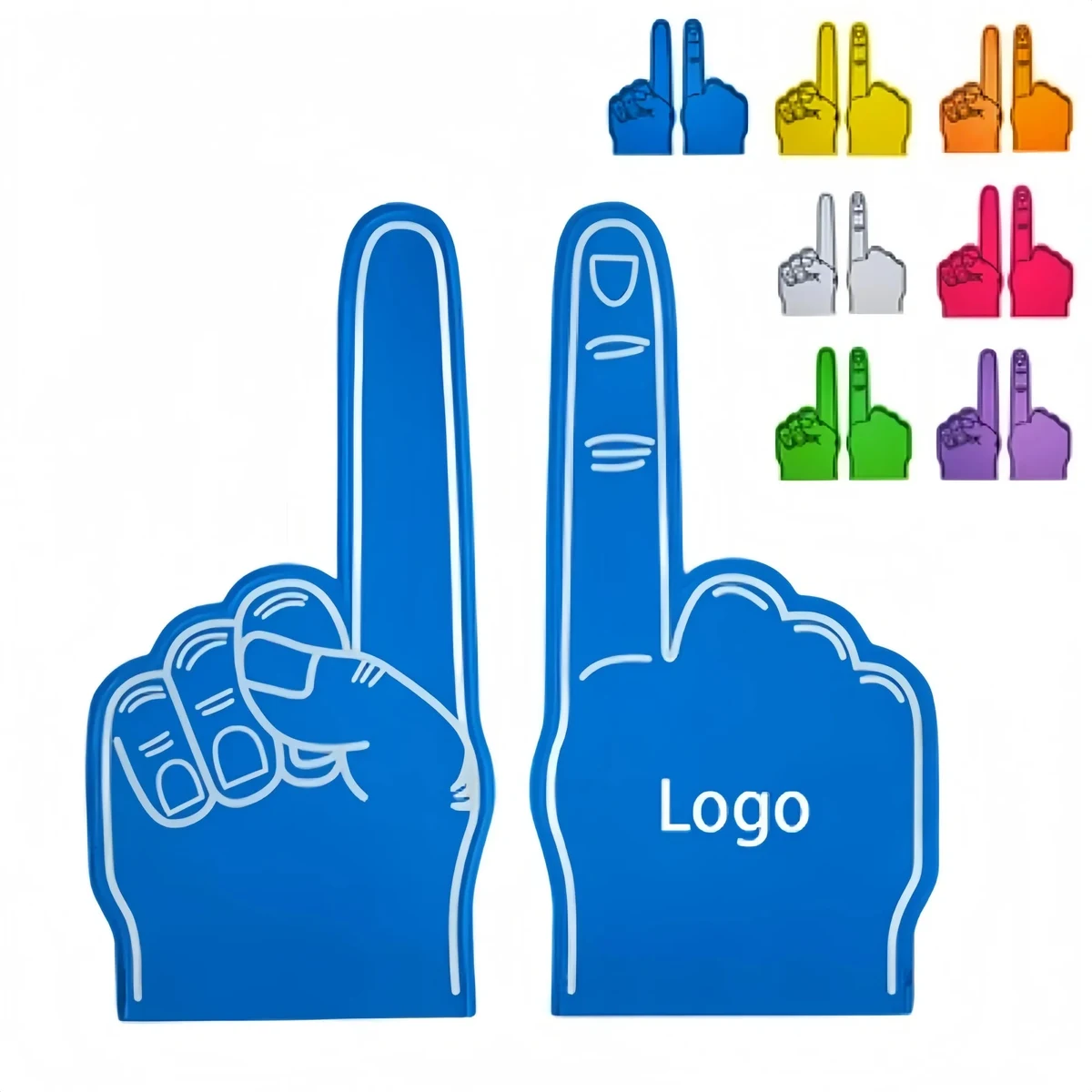 Custom Printed Giant EVA Foam Hand Gloves 1