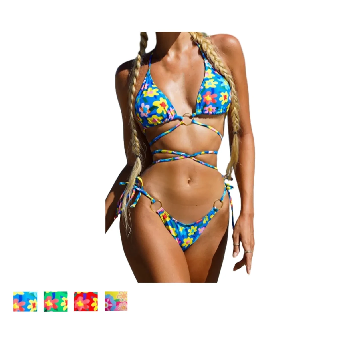 Ladies Backless Sexy Bikini Swimsuits 1