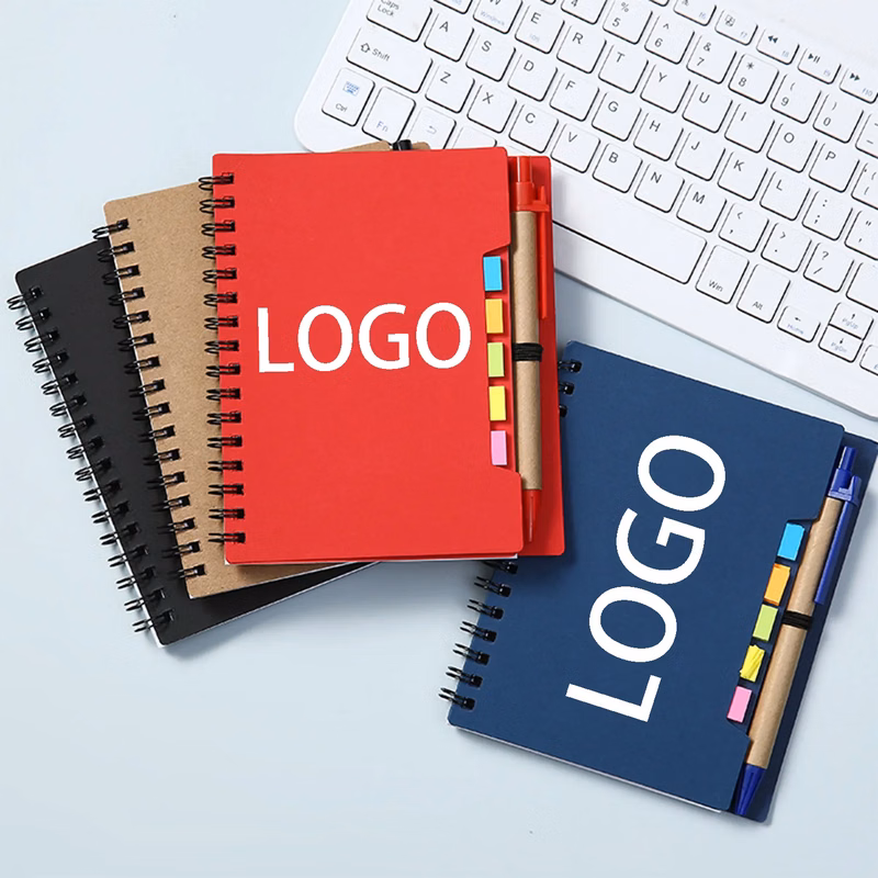 Coil notepad with pen
