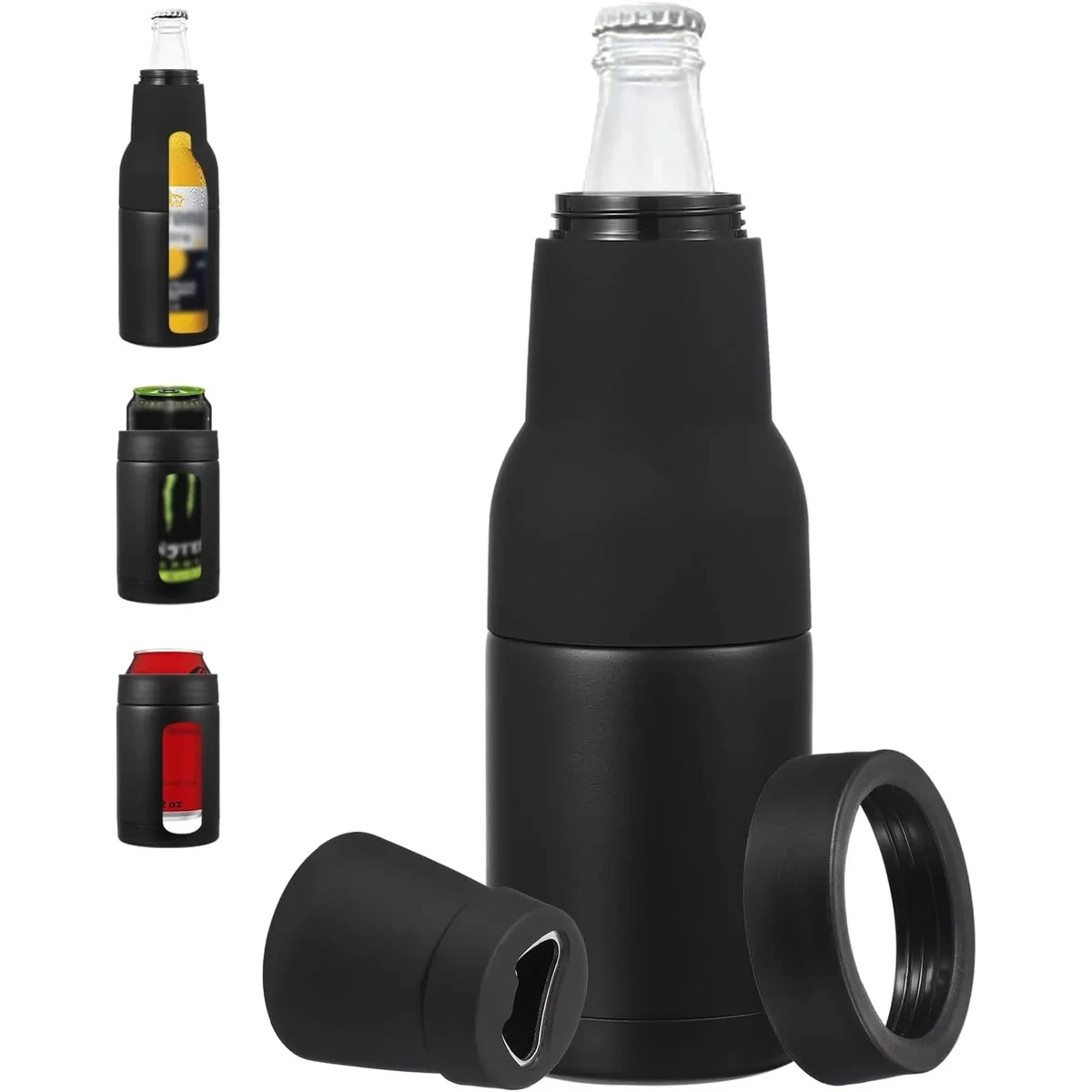 Assembly Slim Beer Holder Bottle and Can Cooler 1