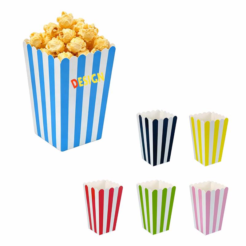 Custom Paper Popcorn Tub For Entertainment Venues
