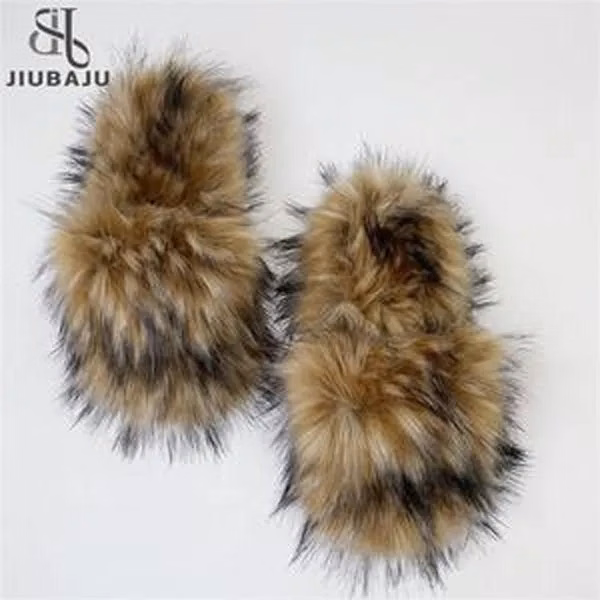 Women's Faux Fluffy Slippers