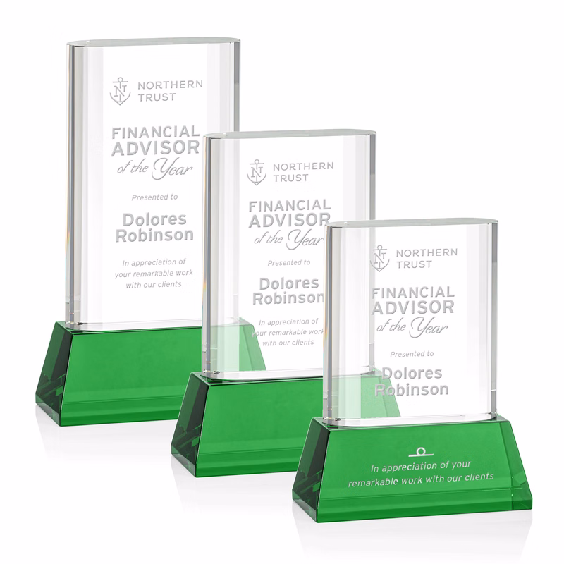 Merit Award on Base - Green