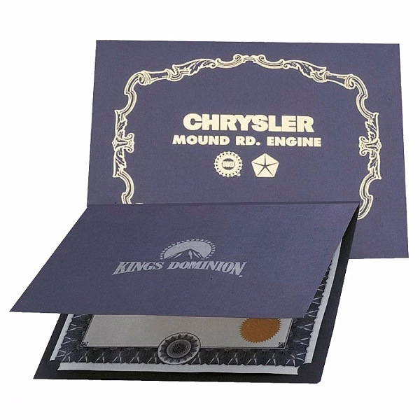 Paper Certificate Covers 8-1/2" x 11" or 8" x 10"