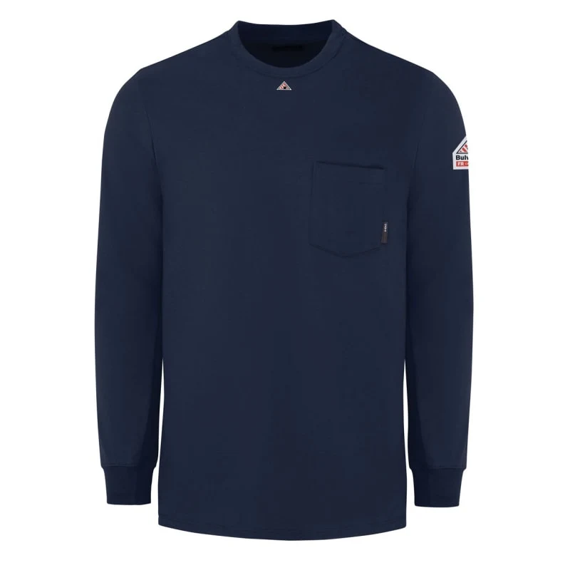 Bulwark Men's Knit Long Sleeve T-Shirt - SET2 1