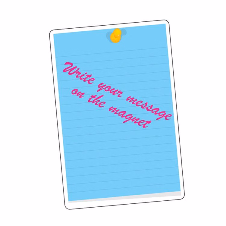 Dry Erase 12.01" to 18" Sq In Custom Shape Magnet