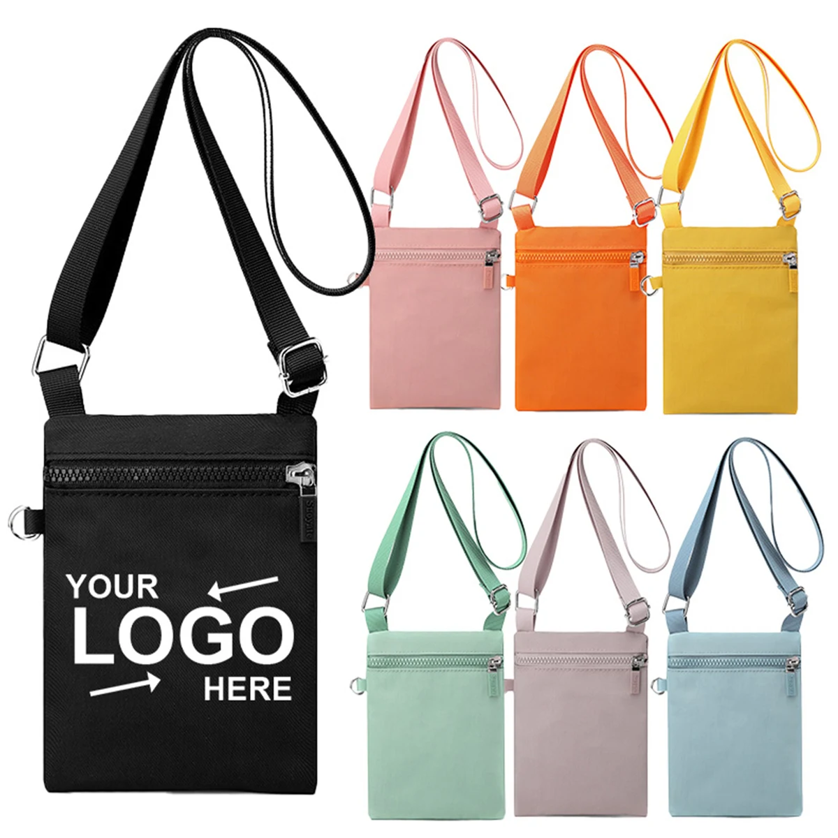 Lightweight Stylish Crossbody Phone Storage Pouch 1