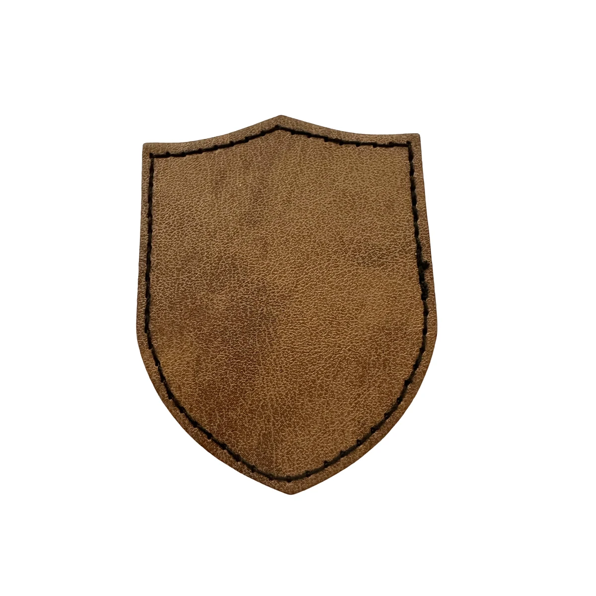 Shield Shape Leatherette Patch 1