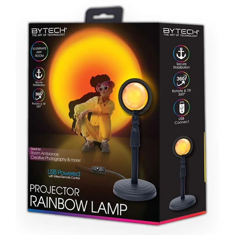 Projector Rainbow Lamp - Black 1