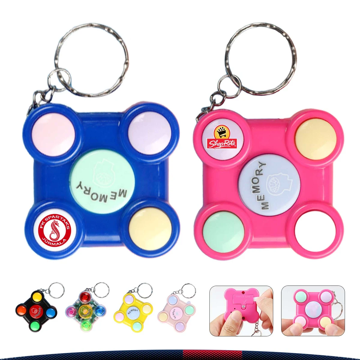 Memory Puzzle Keychain 1