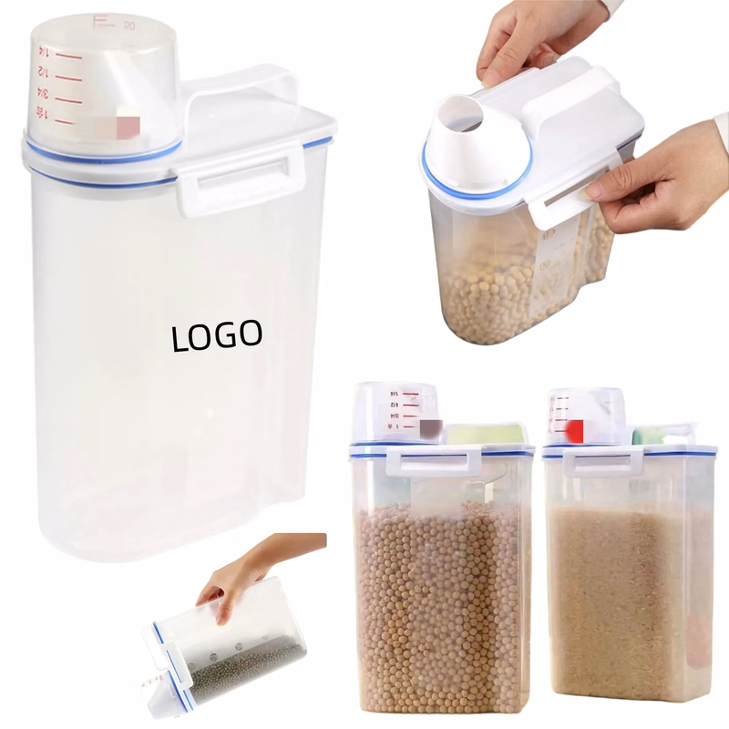Plastic Airtight Storage Jar
