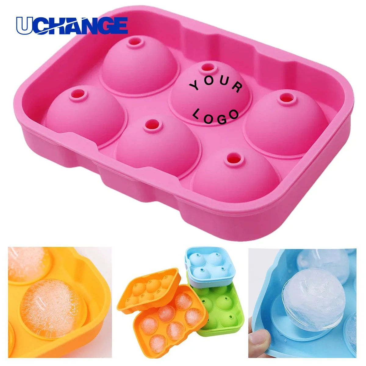 Silicone Ice Mold Tool for Large Ice Balls 1
