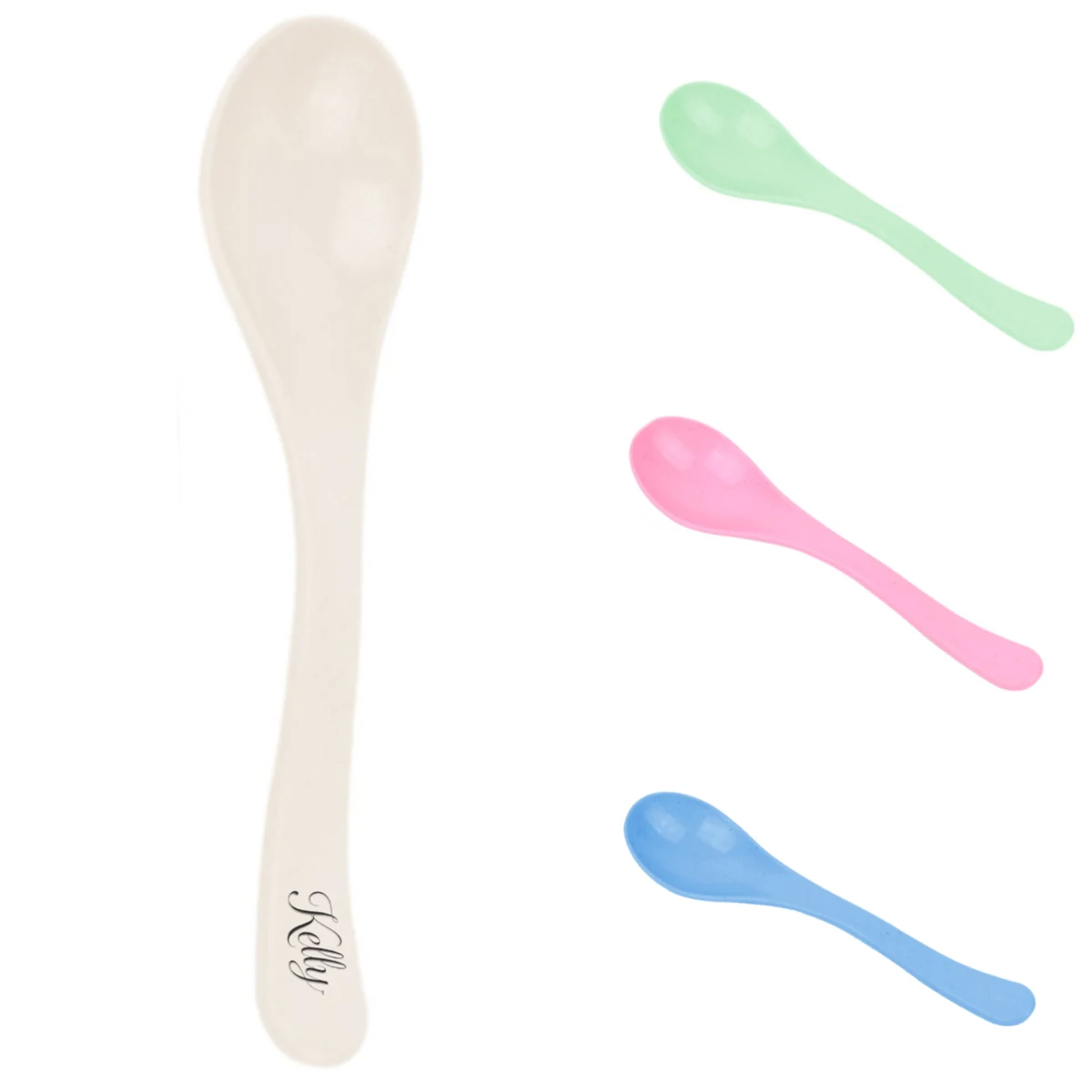Kids Eco Friendly Wheat Straw Soup Spoons 1