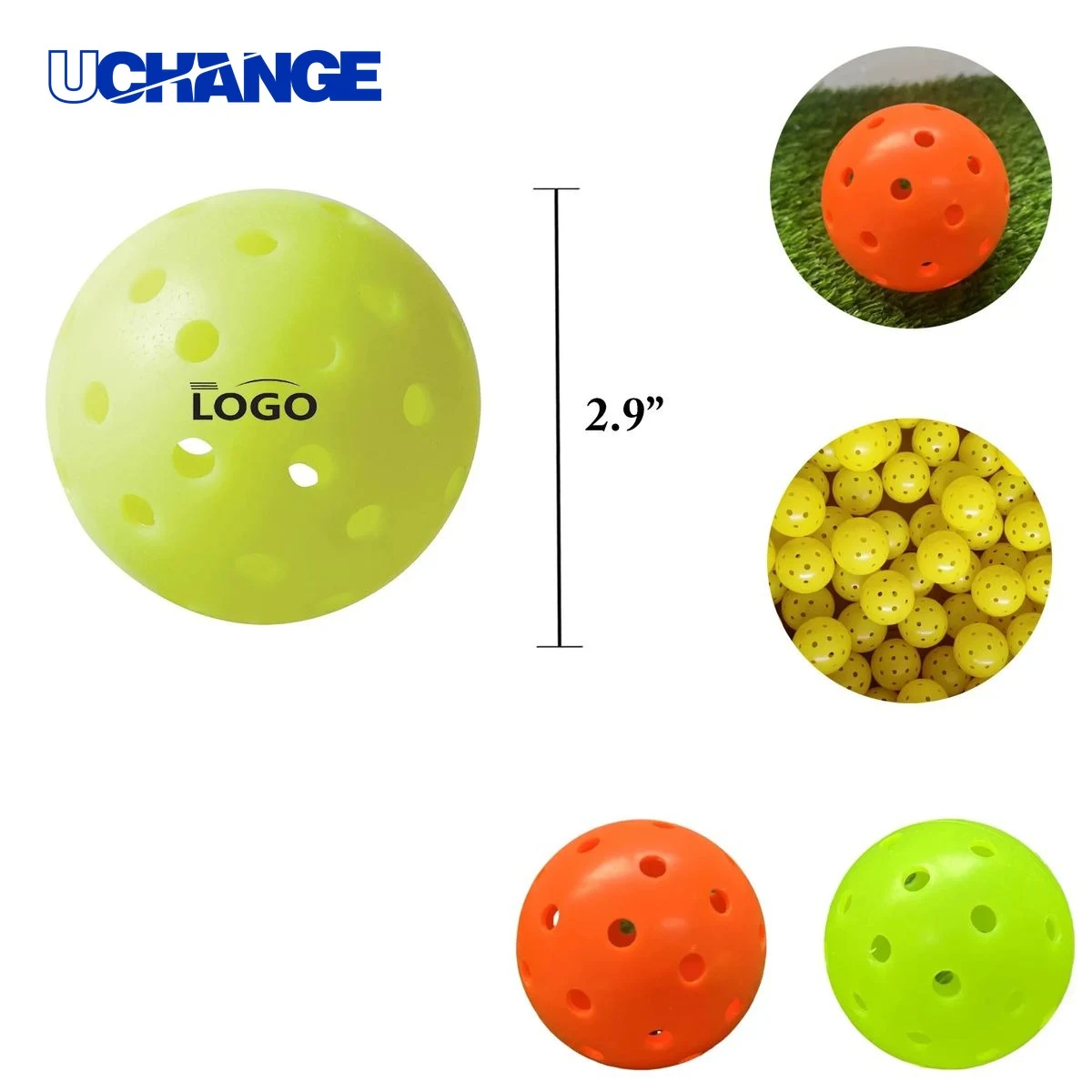 40-Hole USAPA Standard Pickleball 1