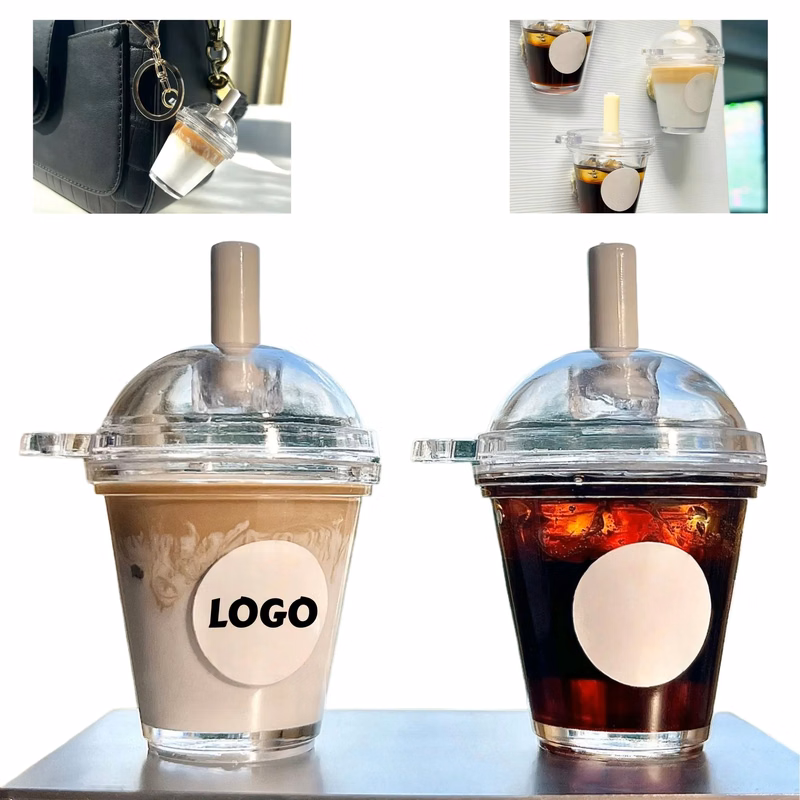 Coffee Fridge Magnet Realistic Design